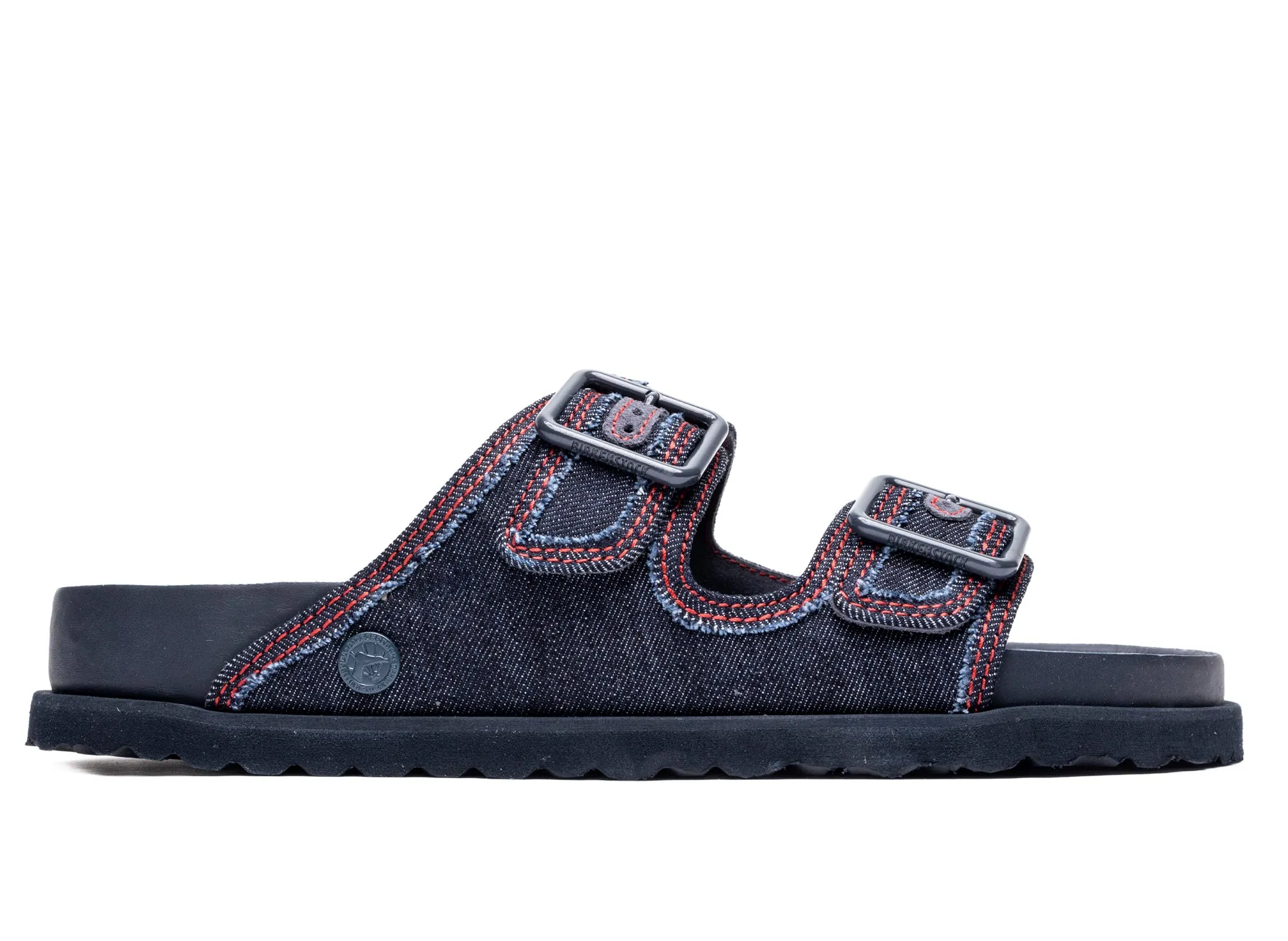 Birkenstock Arizona Stone Washed Denim 1774 'Dark Wash Denim' Mules Sandals