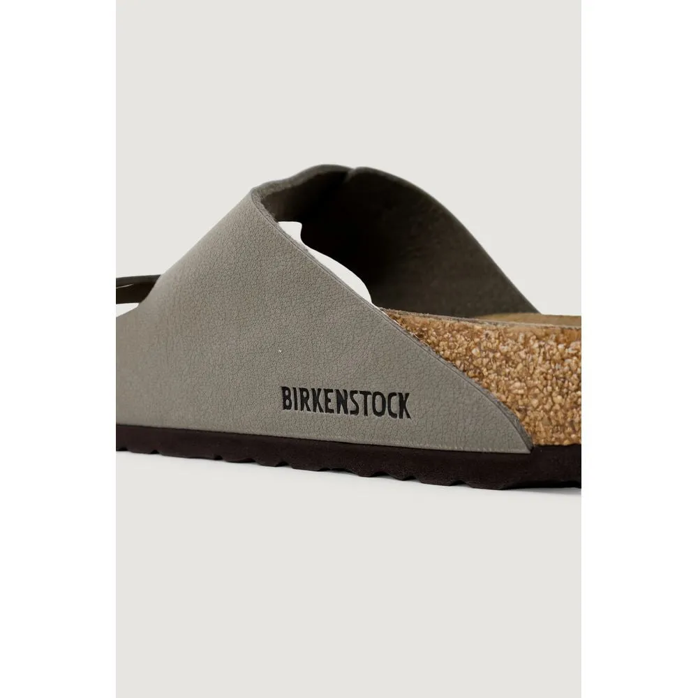Birkenstock Gray Birko Sandal Strappy Leather Sandals