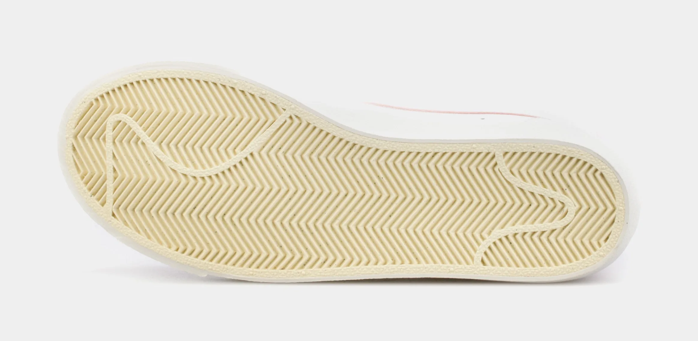 Blazer Mid '77 Grade School Lifestyle Shoes (White/Pink) Asics Shoes Good For Plantar Fasciitis