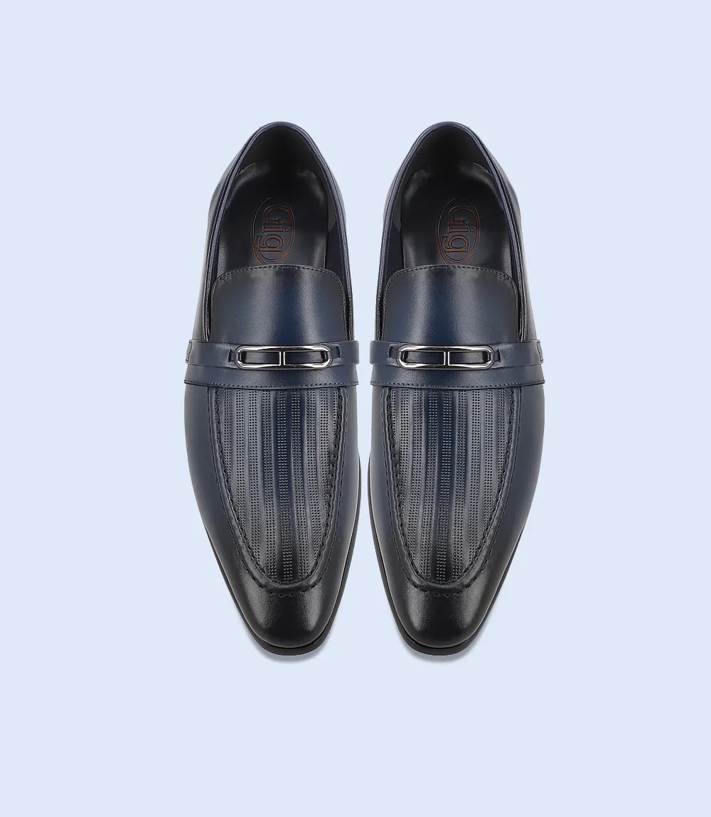 BM5066-NAVY-Men Slip on Slip On Rubber