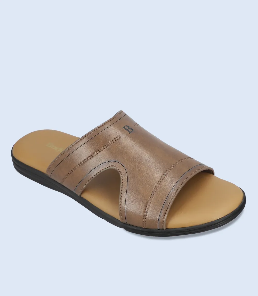 Insulated Slip On Boots BM6674-OLIVE-Men Slipper