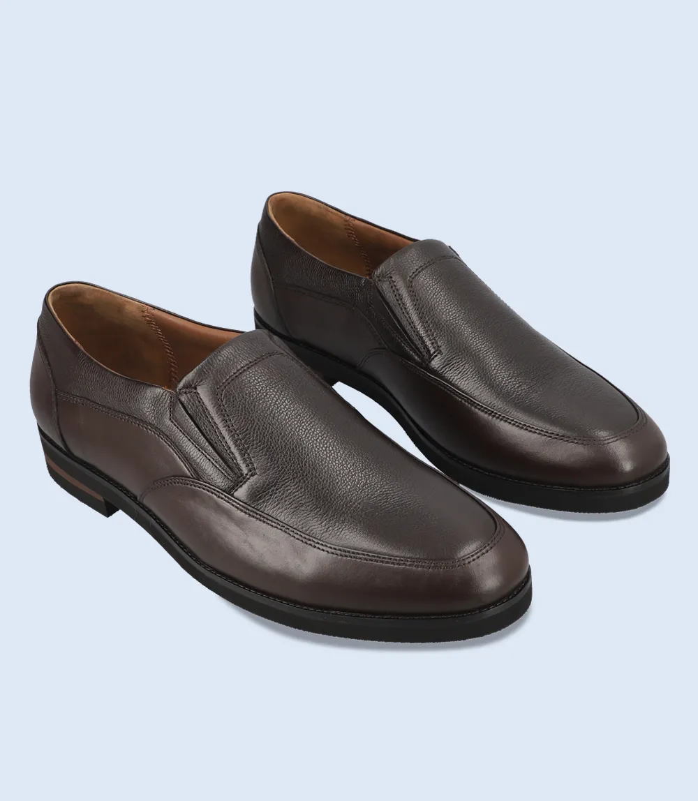 BM6692-COFFEE-Men Slip On Slip On Sandles