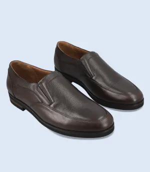 BM6692-COFFEE-Men Slip On Slip-on Beach Shoes