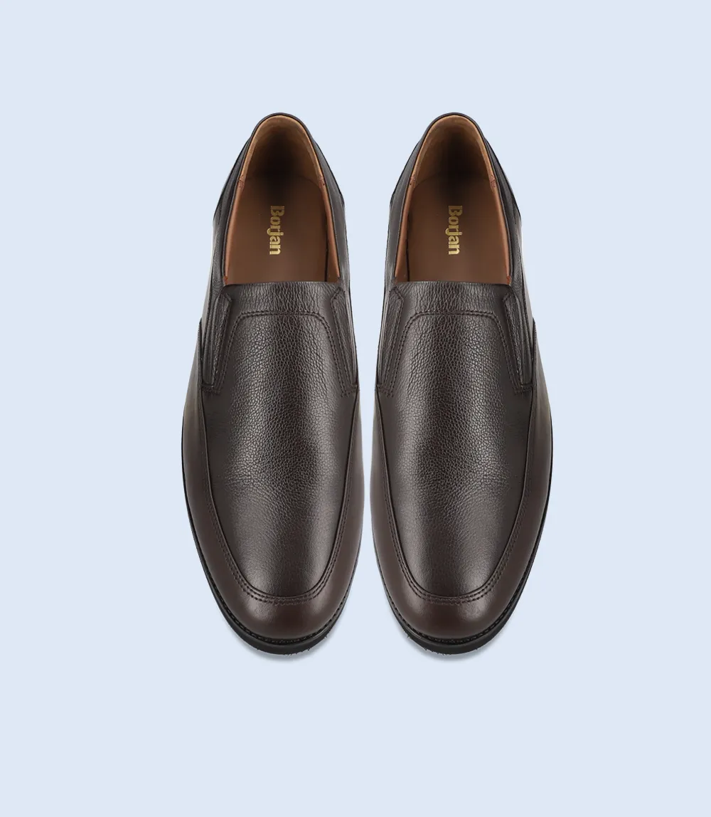 Fashionable Slip On Shoes BM6692-COFFEE-Men Slip On