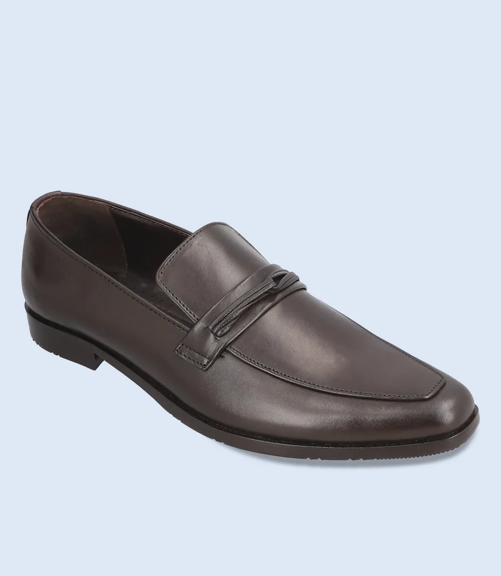 Slip On Sneakers Bow BM6708-COFFEE-Men Slip On