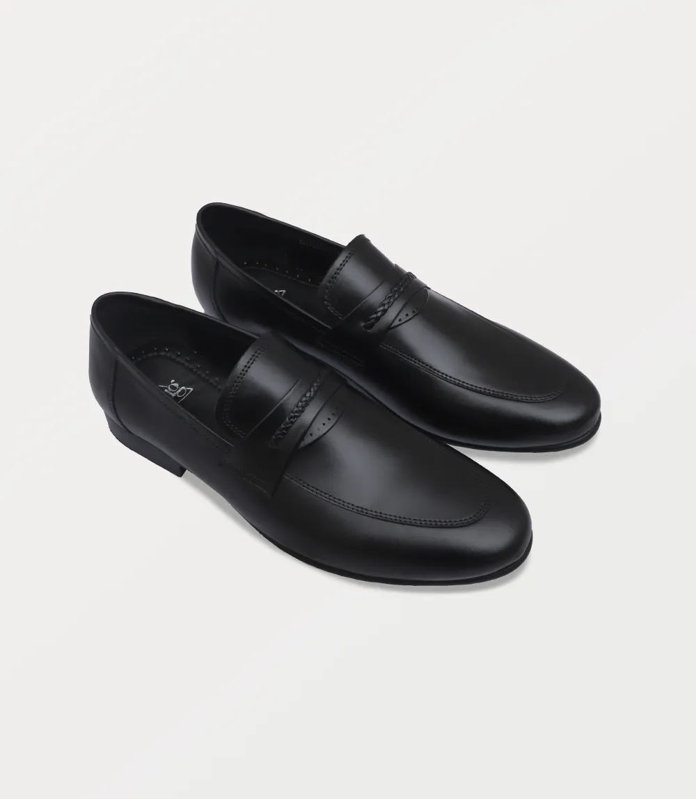 Slip On Running Sneakers BM6738-BLACK-Men Slip On