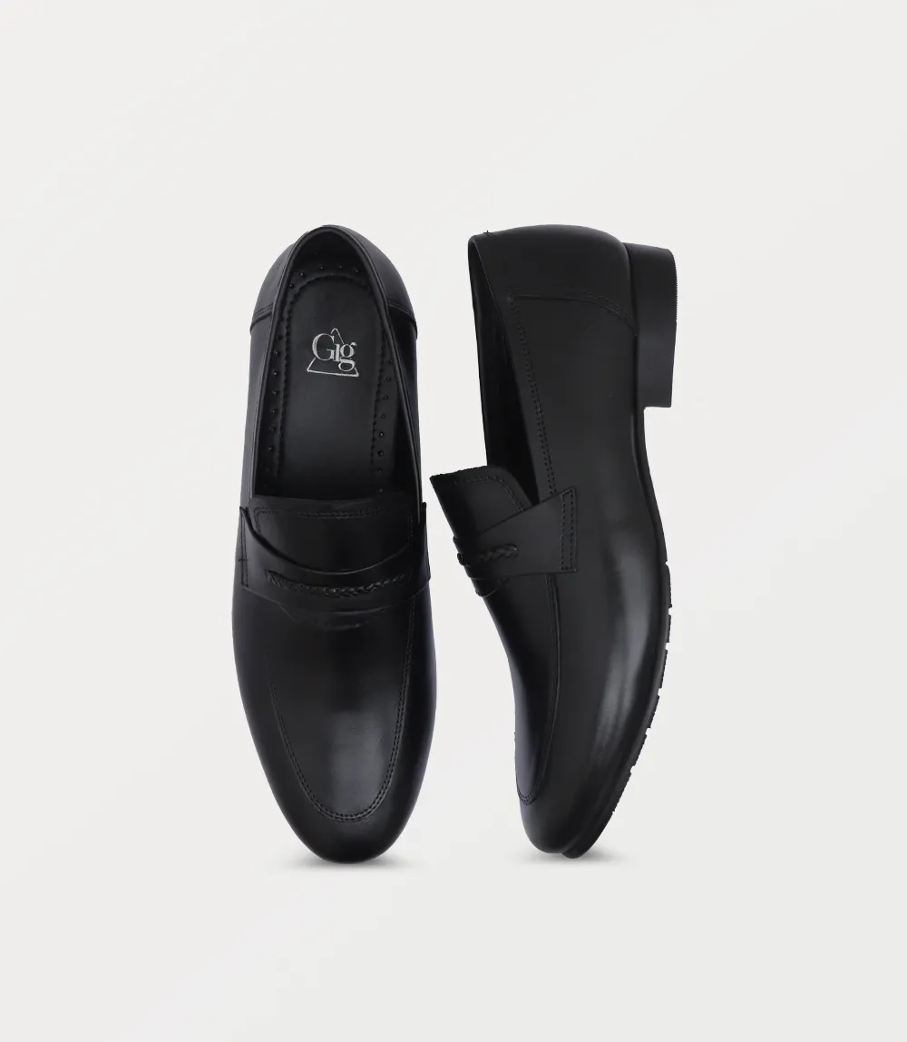 Oaxaca Slip.on BM6738-BLACK-Men Slip On