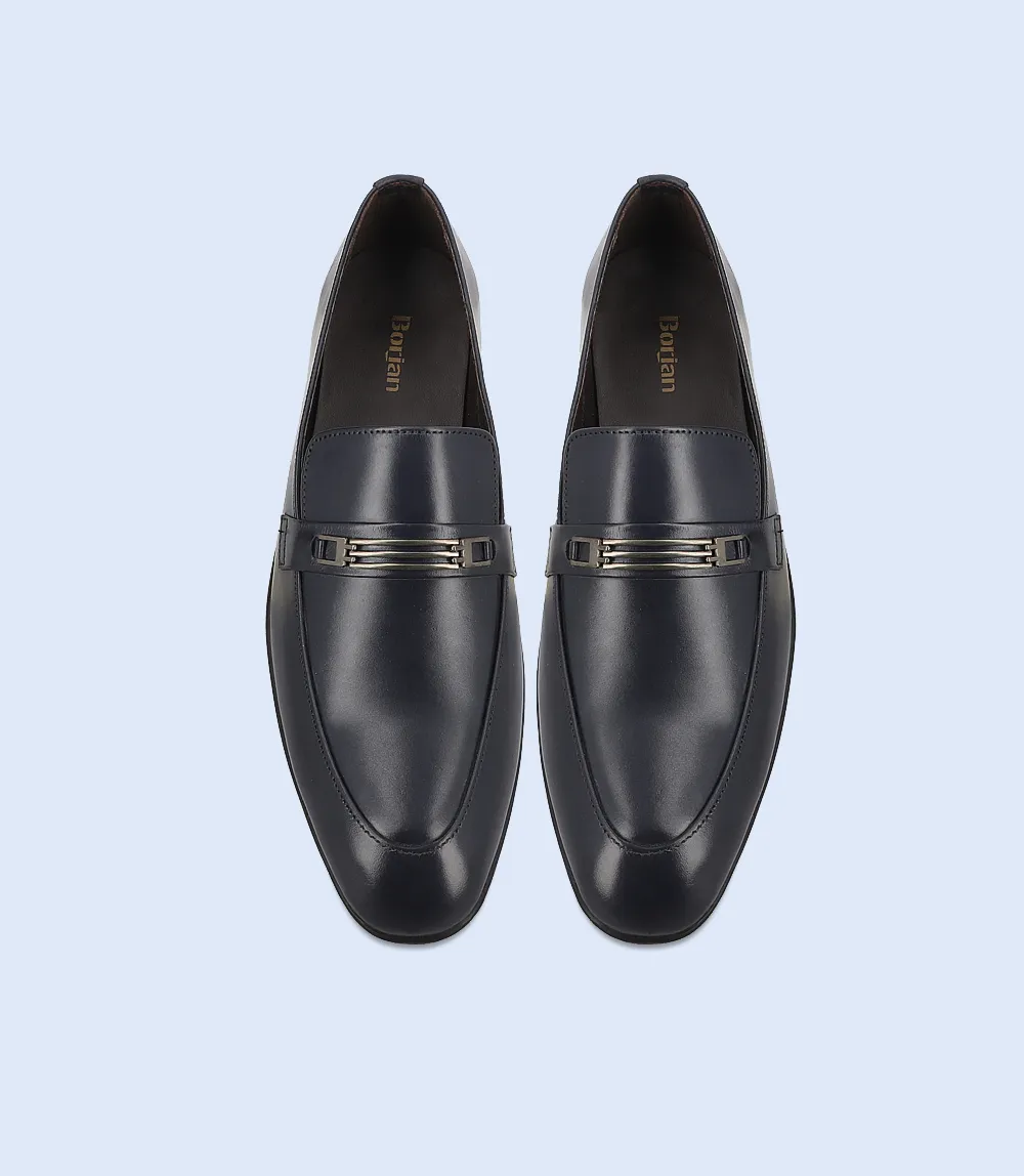 Thick Gum Rubber Slip-on Bell Boots BM6743-NAVY-Men Slip on