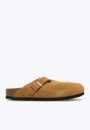 Sandals On Clearance Boston Suede Mules