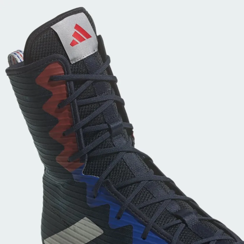 Boxschuhe ADIDAS Box Hog 4 - Dunkelblau Asics Shoes Store In Delhi