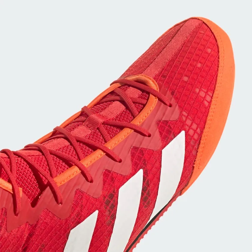 Boxschuhe ADIDAS Box Hog 4 - Rot Asics Court Flytefoam 3 Novak Tennis Shoe