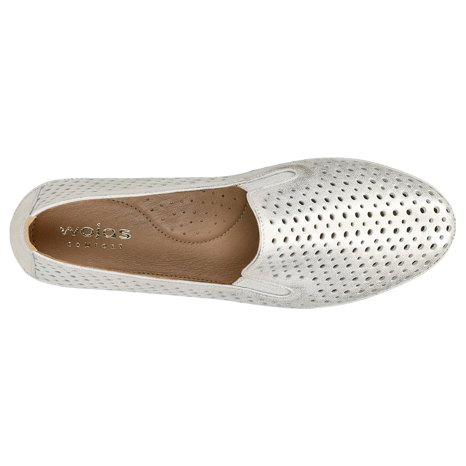 Wojas Golden Leather Loafers Comfort Line | 46102-58 Coffee Oxford