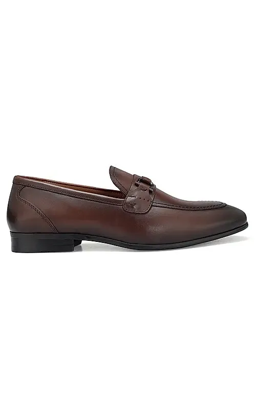 Dolce Vita Slingback Loafers Coffee Embellished Leather Loafers