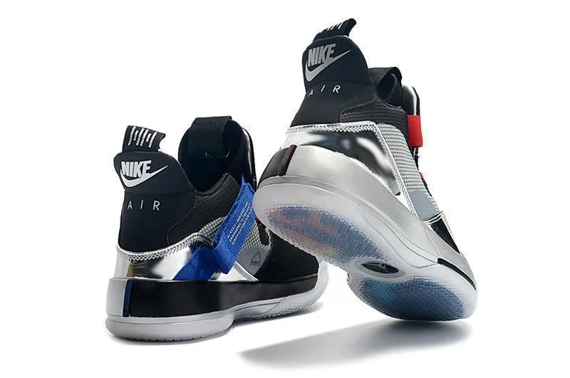 Asics Running Shoes Rotation Nike Air Jordan 33 Grey Silver Black Men Shoes Sale Size US 7-12