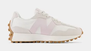New Balance 990 Dad Shoe 327 Moonbeam December Sky Womens Running Shoes (White/Pink)