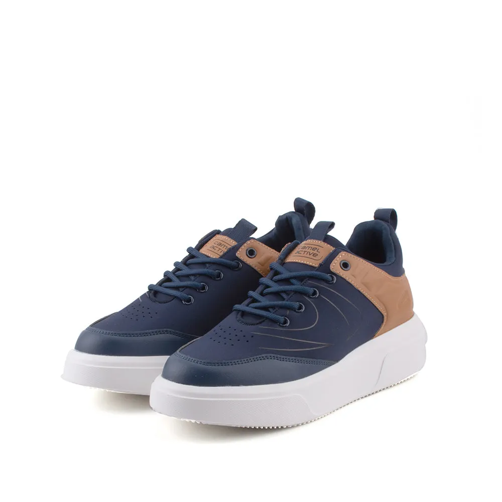 Sneakers Slip-on camel active Women Alex 2 Court-Sneakers  with slip-on comfort Panel Design Ladies Alex 2 -762302-YX01SV-43-NAVY