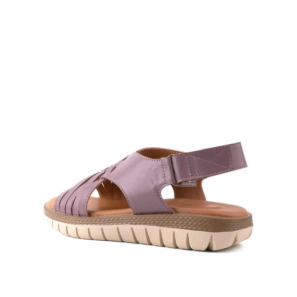 camel active Women Kalissa 3 Slip-On Sandals with slip-on comfort Panel Design Ladies Kalissa 3 -792204-DZ02SV-47-PURPLE Best Comfortable Sandals