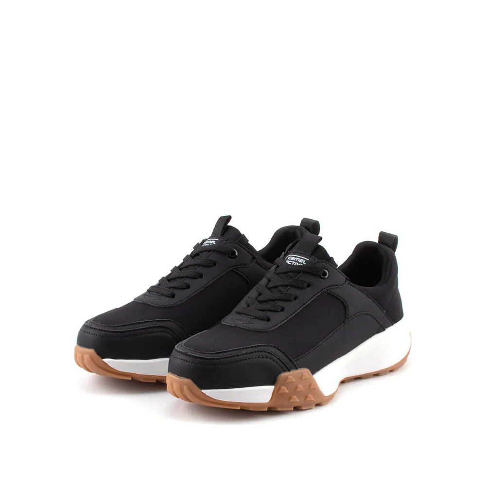 Slip On Platform Sneakers camel active Women Zena Sneakers Shoes -762401-YX01SV-1-BLACK