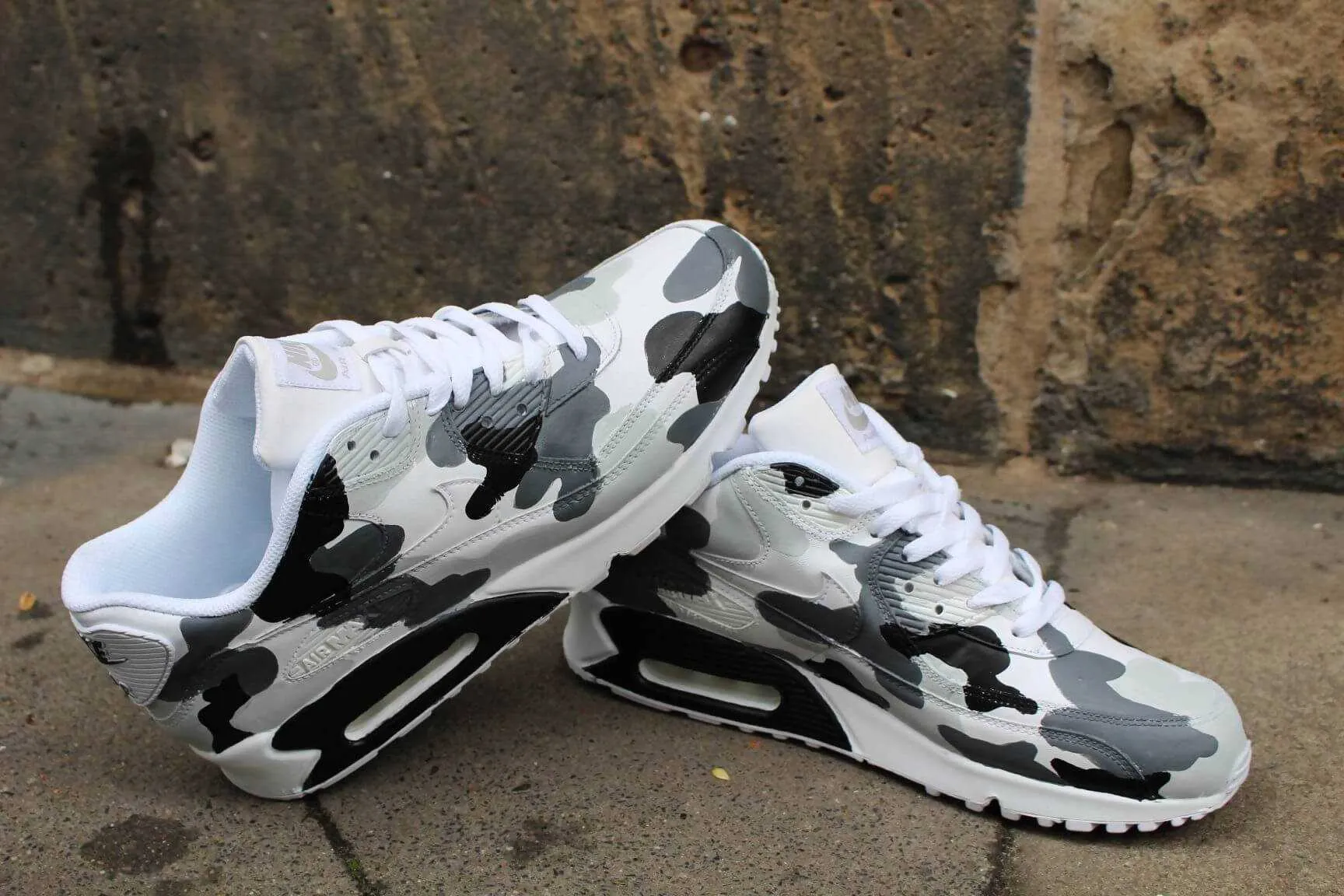 'Camouflage' Air Max 90 Asics Marathon Training Shoes