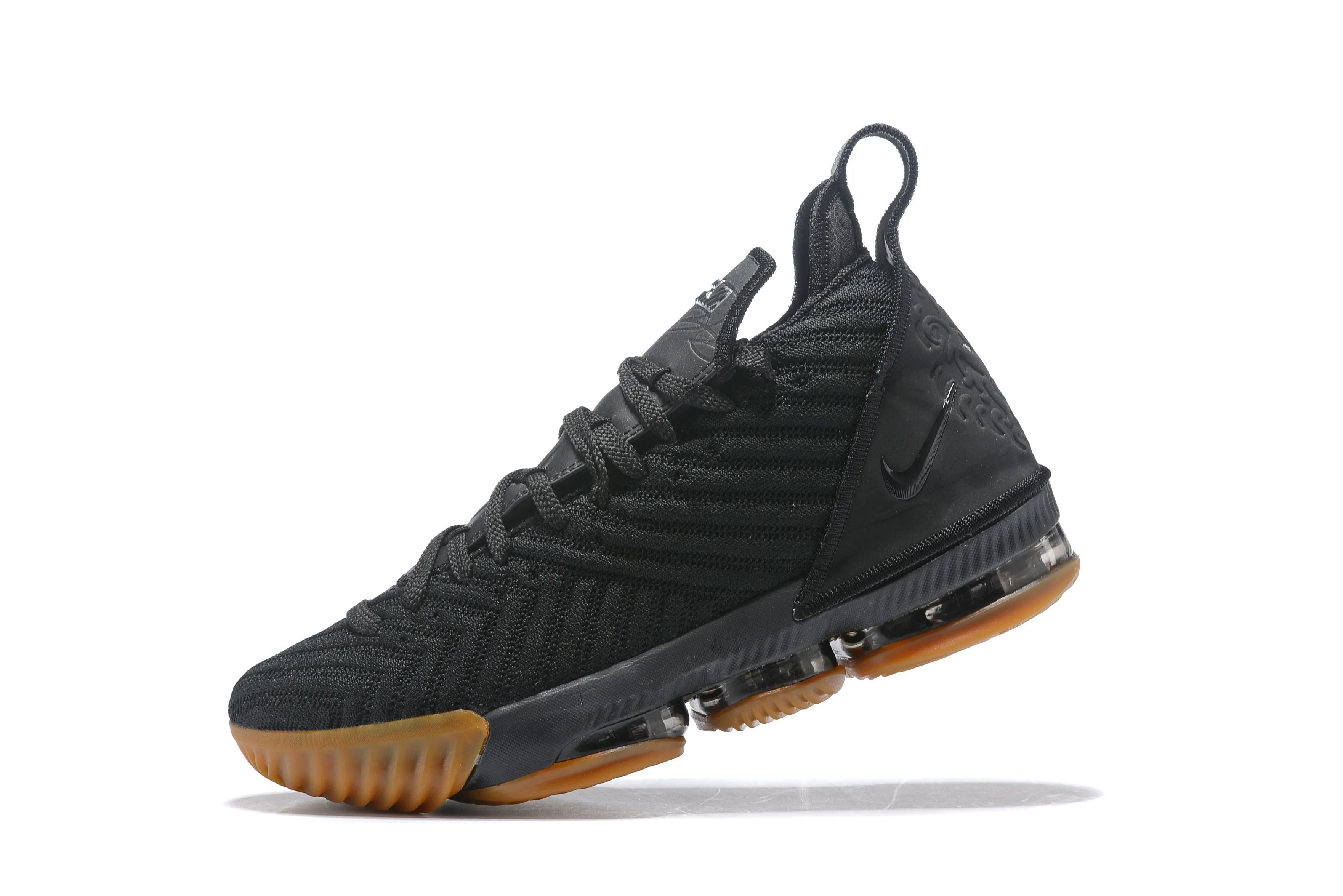 Nike Lebron XV 16 EP Black Raw Rubber Men Shoes Sale Size US7,8,8.5,9,10,11,12 Asics Gel Quantum 180 4 Running Shoe