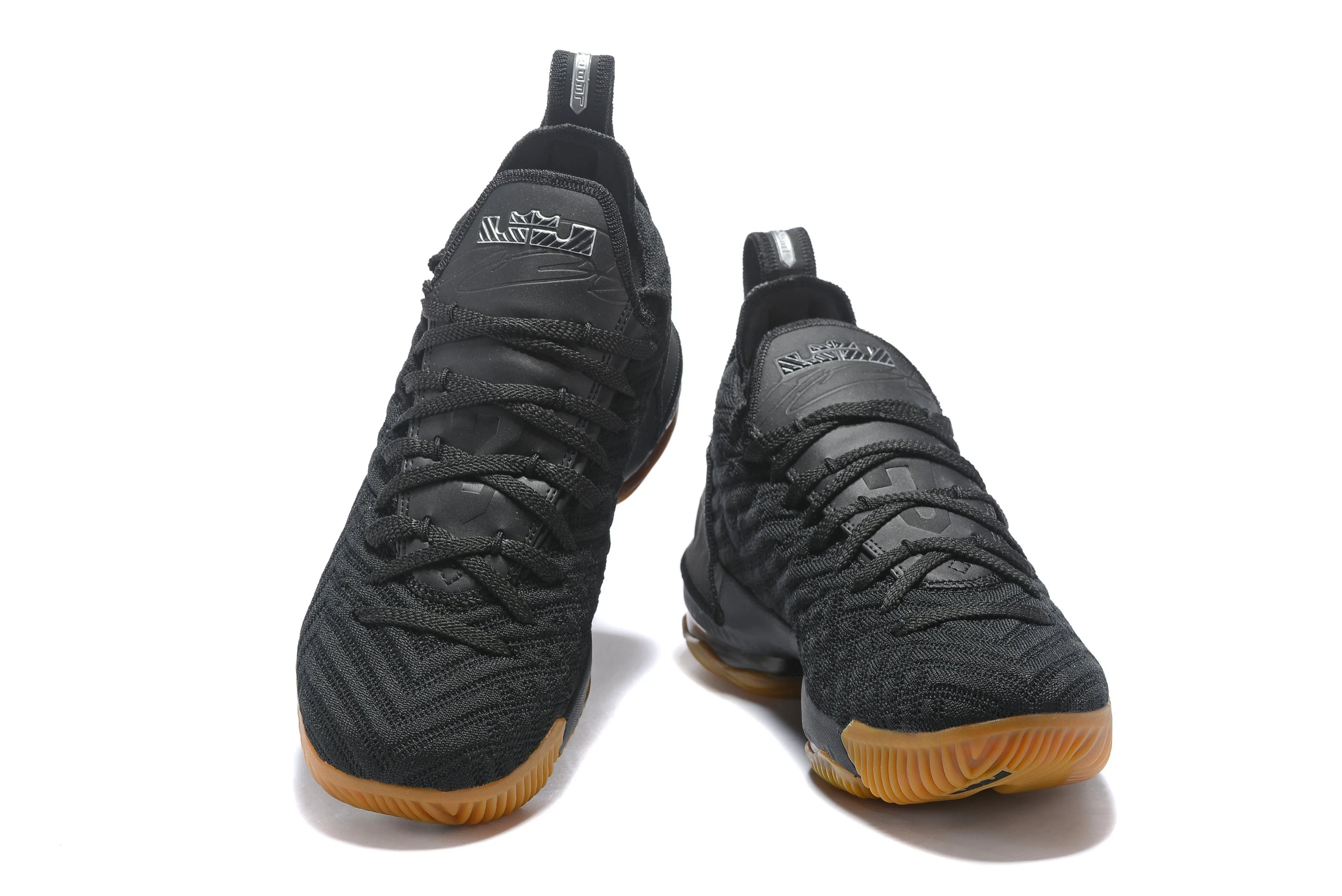Similar Running Shoes To Asics Kayano Nike Lebron XV 16 EP Black Raw Rubber Men Shoes Sale Size US7,8,8.5,9,10,11,12