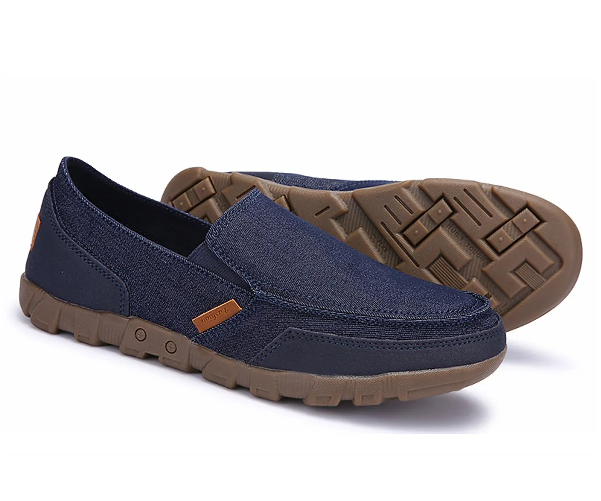 Quince Loafers Casual Driving Loafers Slip on Canvas Shoes for Men | runandup