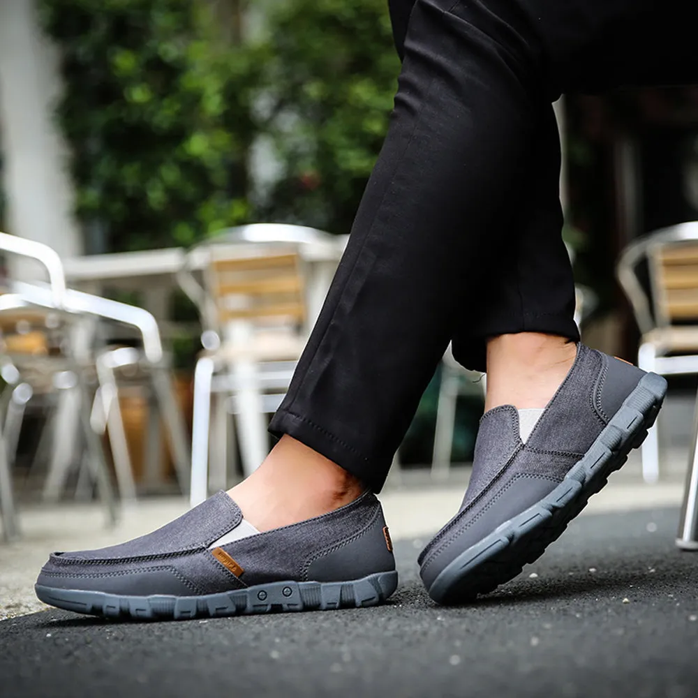 Casual Driving Loafers Slip on Canvas Shoes for Men | runandup Womens Loafers