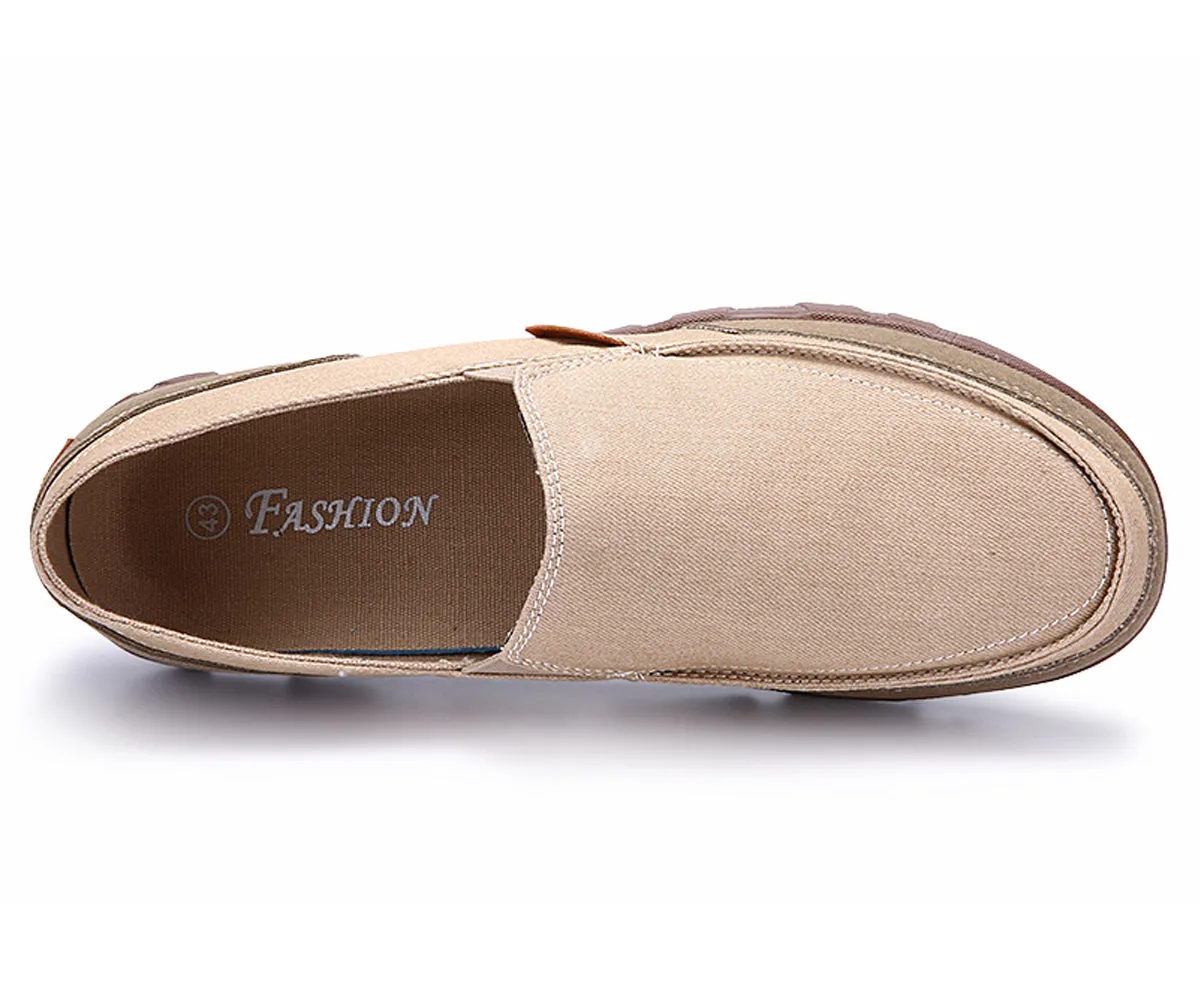 Michael Kors Buchanan Loafers Casual Driving Loafers Slip on Canvas Shoes for Men | runandup