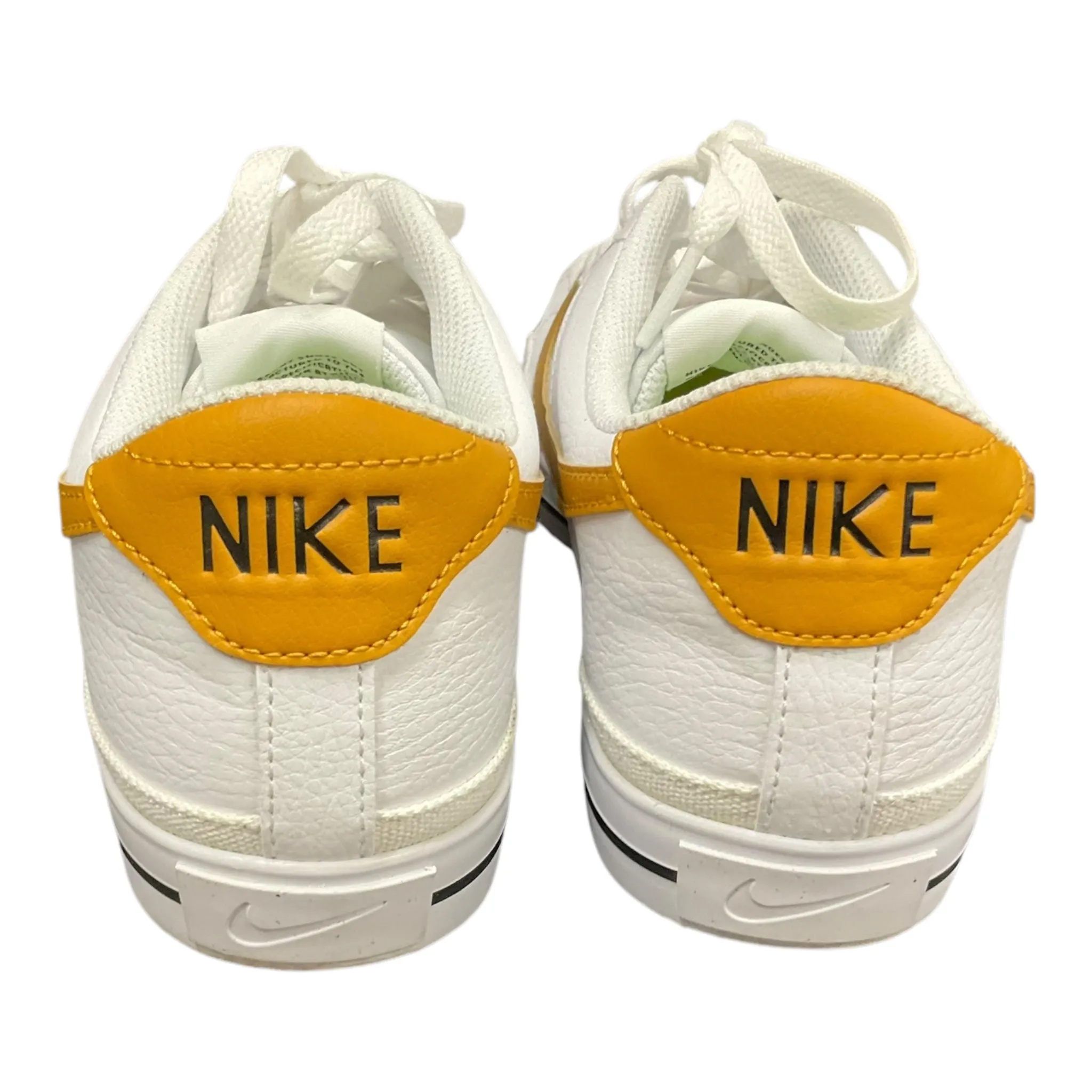 Shoes Sneakers By Nike In White & Yellow, Size: 10 Asics Best Shoe