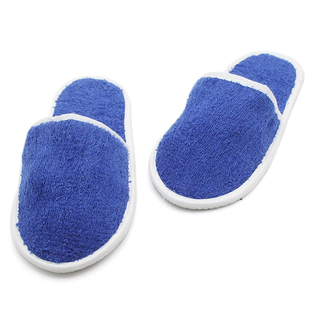 Bath Slippers - Blue Slippers From India