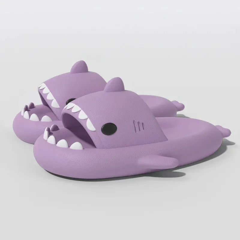 Children Slippers Shark Flip Flops Soft Sole Cartoon Slipper Women Man Bathroom Sandal EVA Non-slip Children Cute Shoes Sandals Slippers Sloth