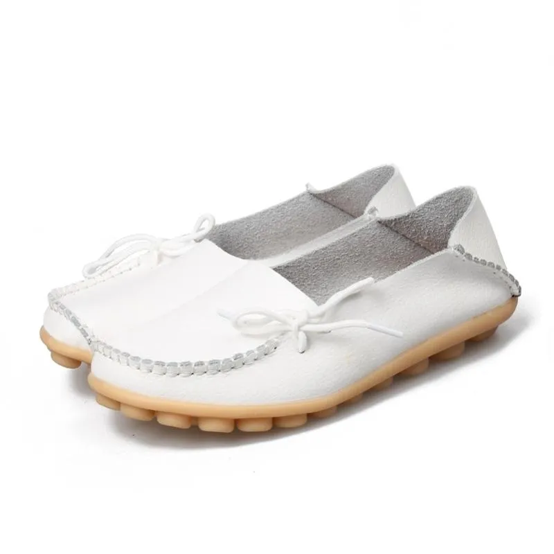 Shoes For Work Business Casual Women's Leather Loafers Moccasins