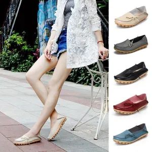 Best Casual Dress Shoes For Walking Women's Leather Loafers Moccasins