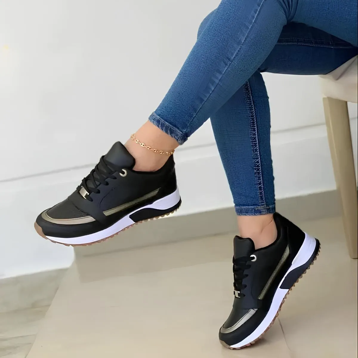 Classic Athletic Sneakers Sneakers For People With Flat Feet