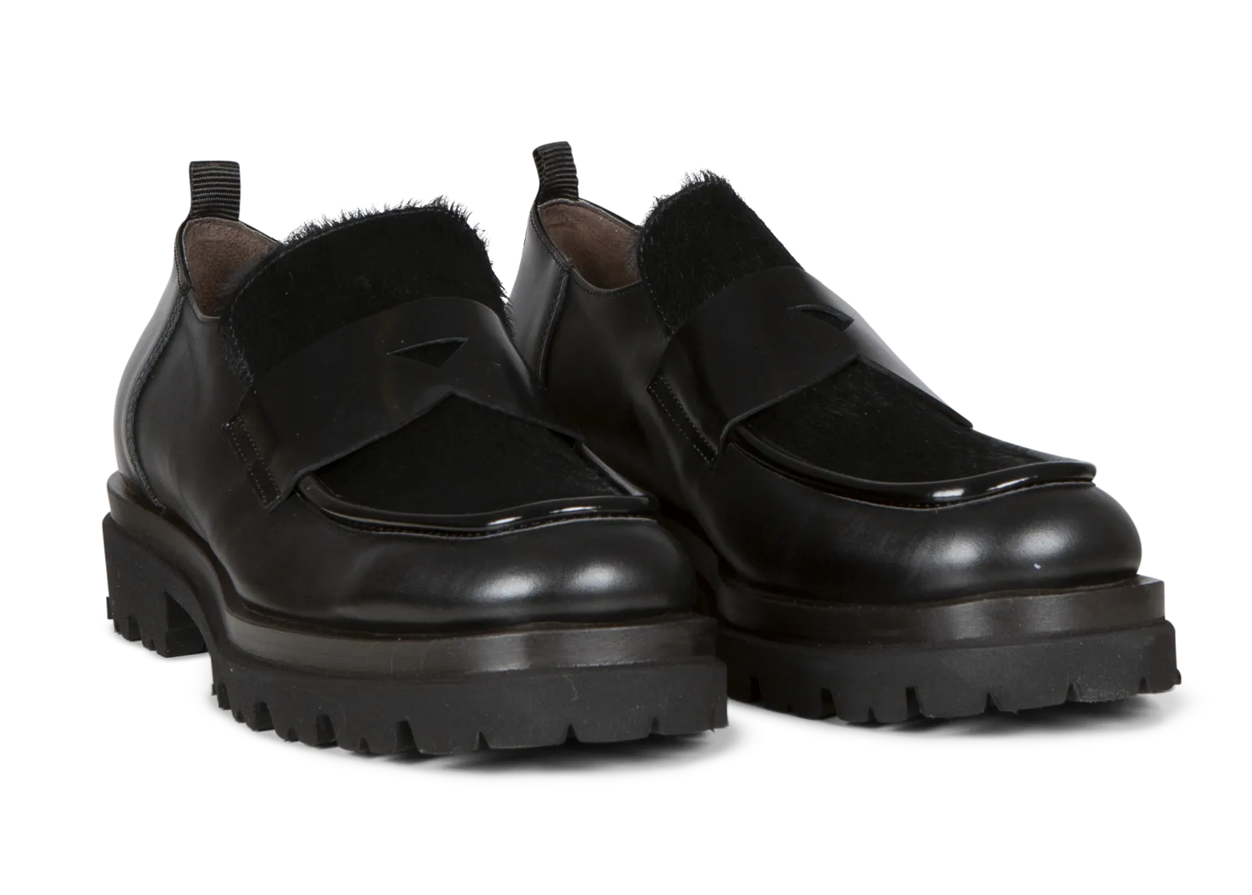 Resort Loafers 7101C Ladies Shoes - Oakland Nero