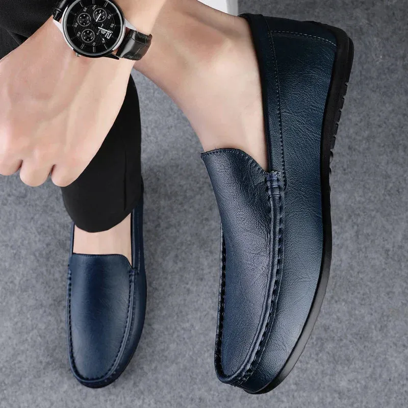 Classic Men's Slip-On Loafers with Smooth Finish Cohan Loafers