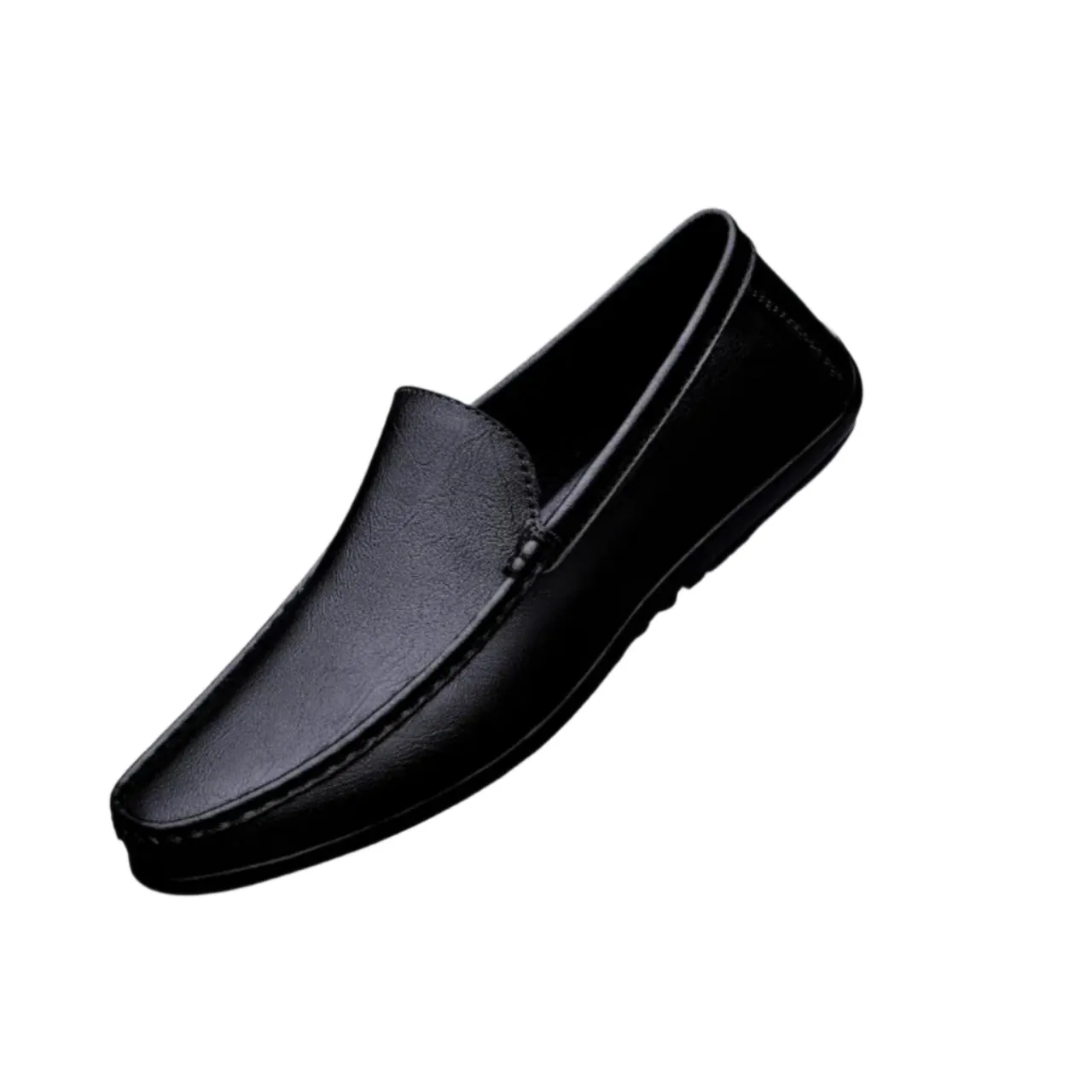 Penny Loafers 80s Classic Men's Slip-On Loafers with Smooth Finish