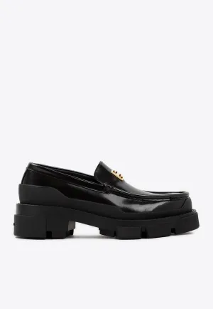 Loafers Casual Outfit 4G Terra Loafers in Patent Leather