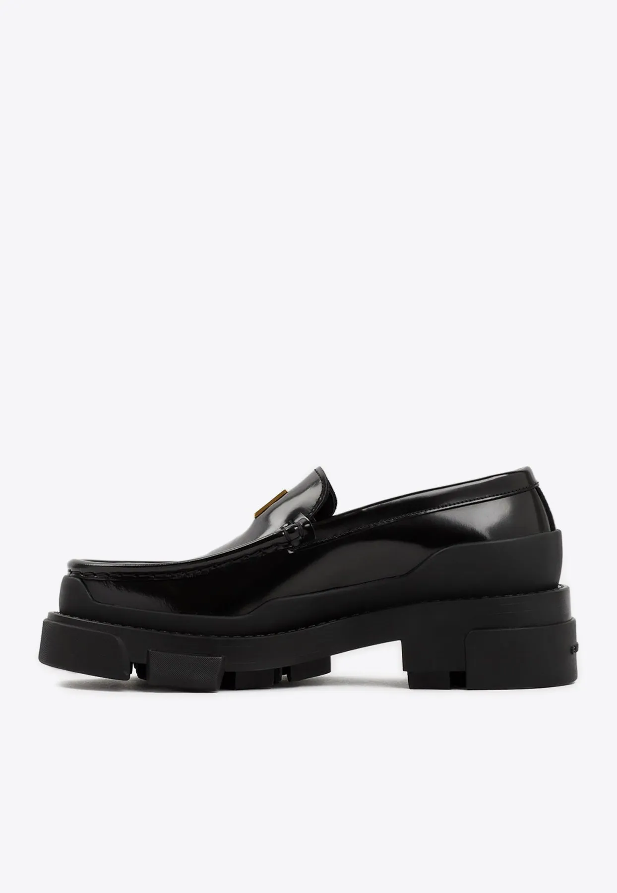 4G Terra Loafers in Patent Leather Loafers Driving Shoes