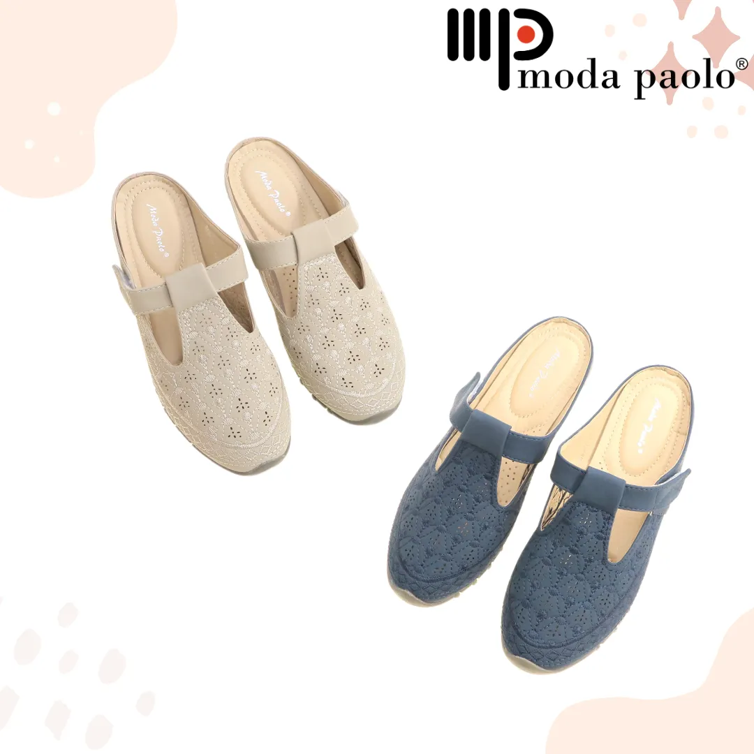 Cheap Slip On Sneakers Moda Paolo Women Slip-Ons Flats In 2 Colours (34916T)