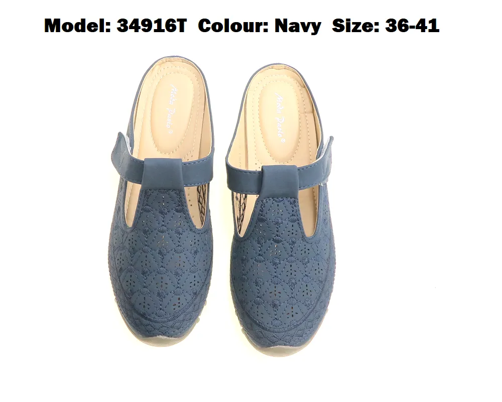 Moda Paolo Women Slip-Ons Flats In 2 Colours (34916T) Slip-on Platform Checkerboard