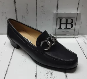 HB Italia - 416 - LEATHER LOAFER  - 7984 - Navy Vintage Cole Haan Loafers