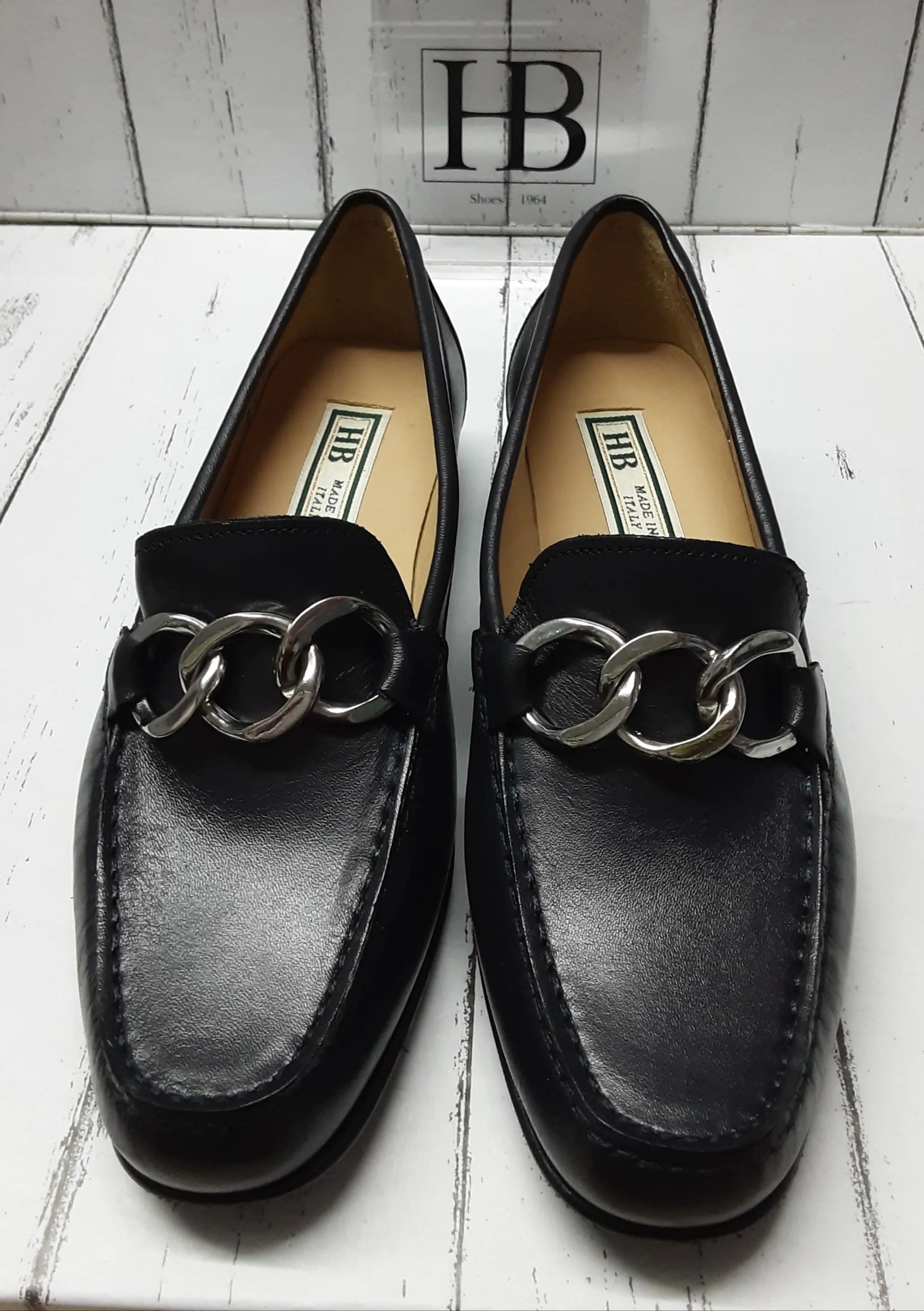 Loro Piana Summer Walk Suede Loafers HB Italia - 416 - LEATHER LOAFER  - 7984 - Navy