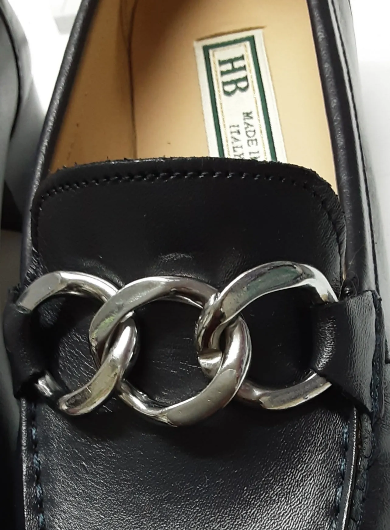 Ferragamo Loafers HB Italia - 416 - LEATHER LOAFER  - 7984 - Navy