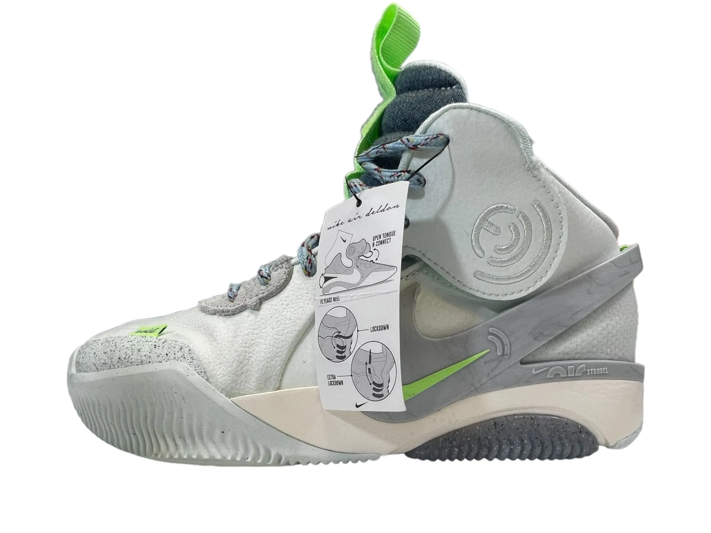 Asics Gel Cumulus 20 Running Shoes Green & Grey Shoes Athletic Nike, Size 5.5