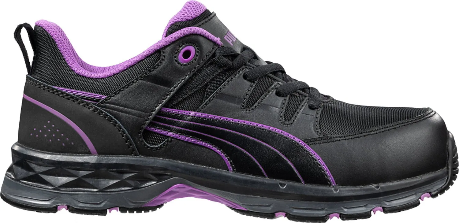 Best Asics Shoe For Running Puma Safety Black/Lavender Womens Stepper 2.0 Low CT Oxford Work Shoes