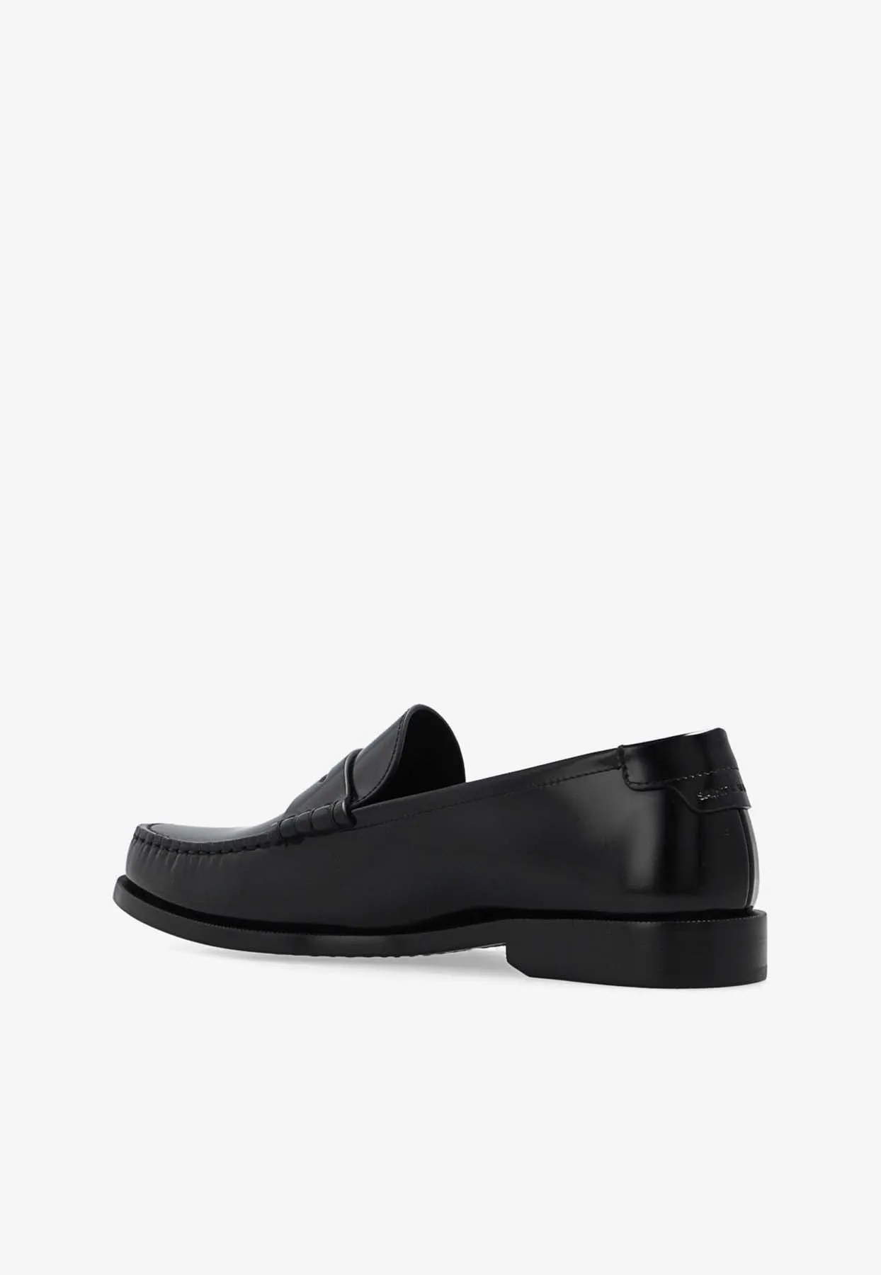 Monogram Penny Loafers in Calf Leather Loafers With Design