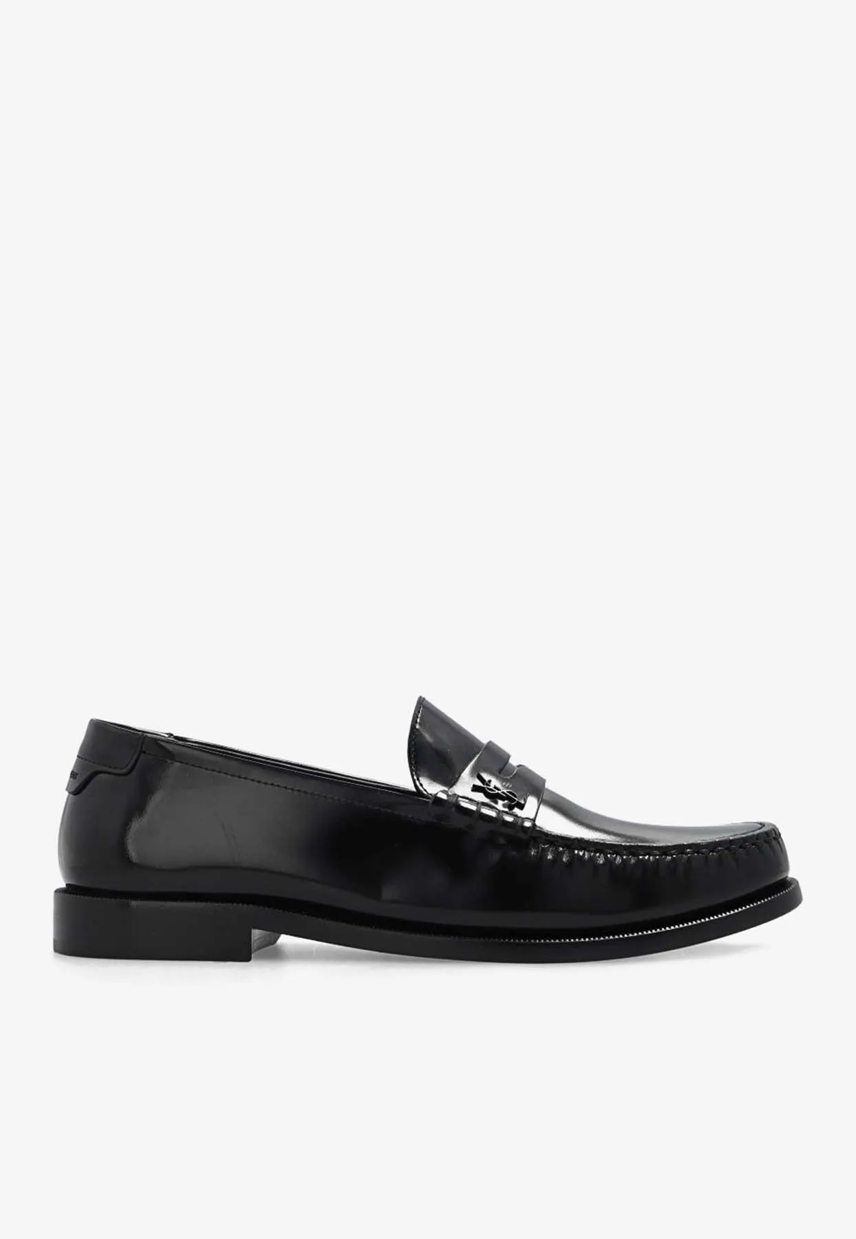 Riomar Loafers Monogram Penny Loafers in Calf Leather
