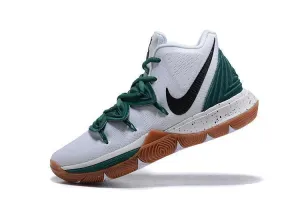 Asics Classic Shoes Nike Kyrie 5 White Green Black Men Basketball Shoes Sale Size US 7-12