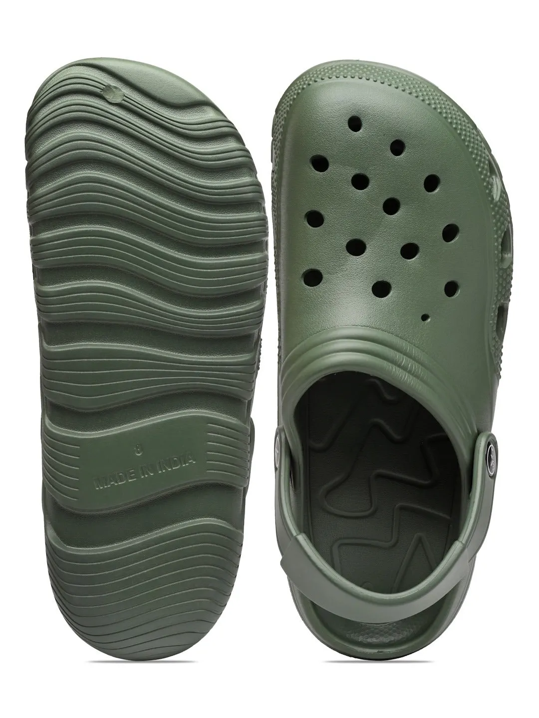 Hydrangea Slippers Size Bersache Extra Soft Classic Casual with  Regular wear with Ultra Soft & Flexibility Technology Flip Flop for Men's & Boy's (6093-Green)